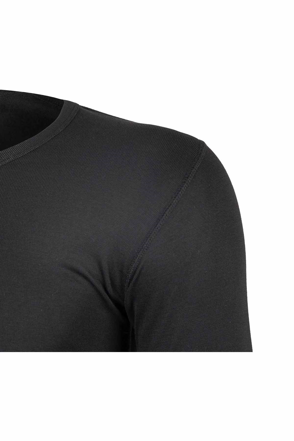 Evolite Flame Termal İçlik Erkek Termal İçlik Takımı Siyah