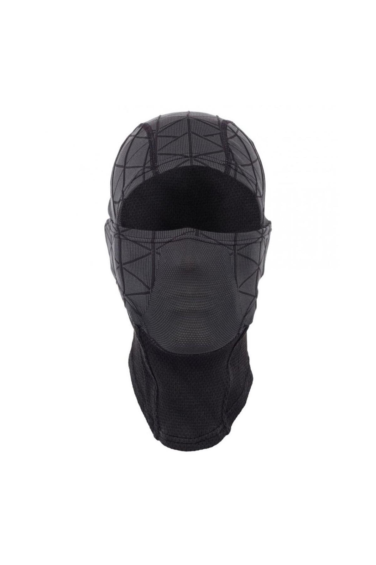 Evolite Spiderweb Termal Balaklava Kar Maskesi Gri