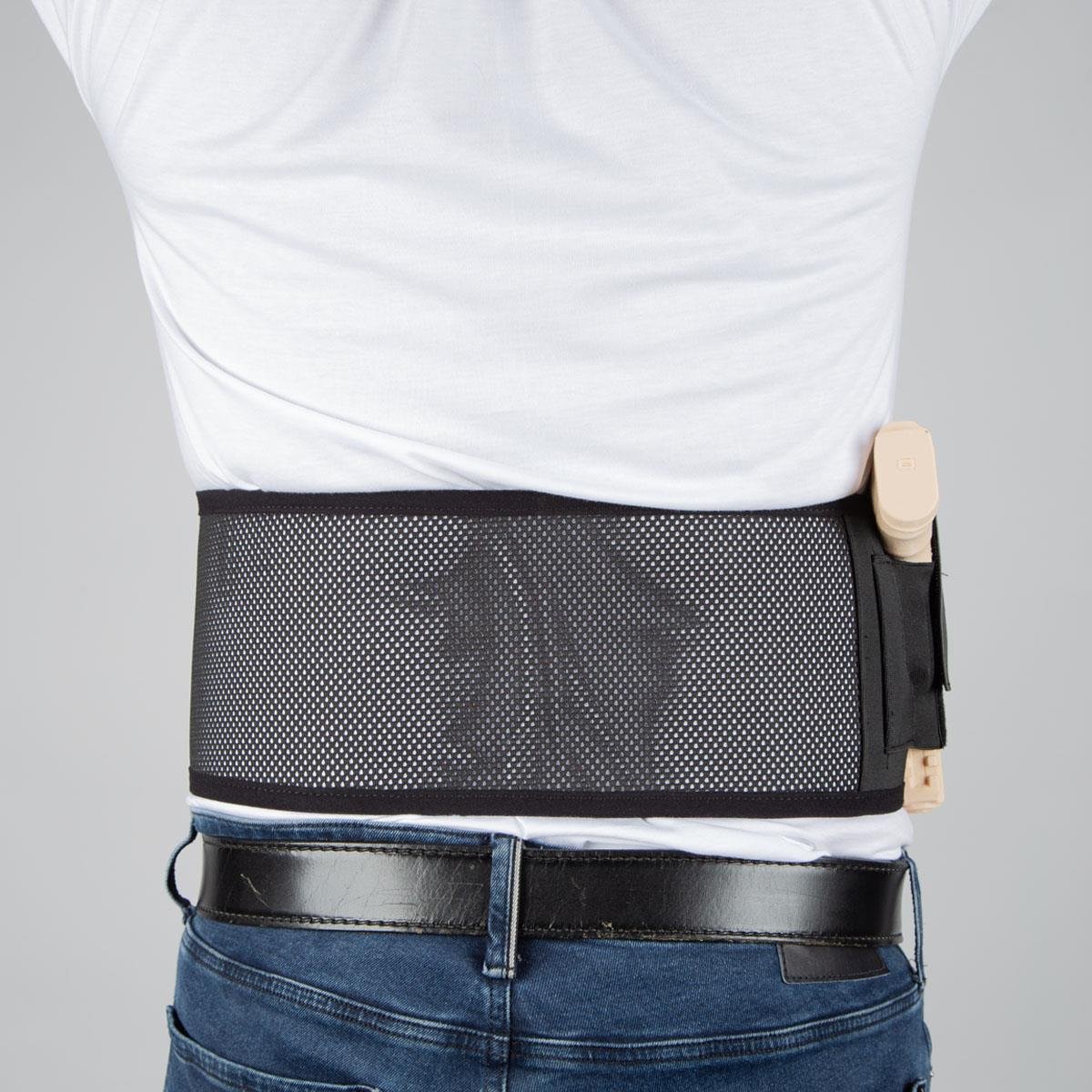 Fileli Korse Tabanca Kılıfı Siyah