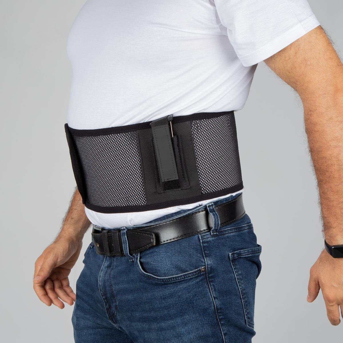 Fileli Korse Tabanca Kılıfı Siyah