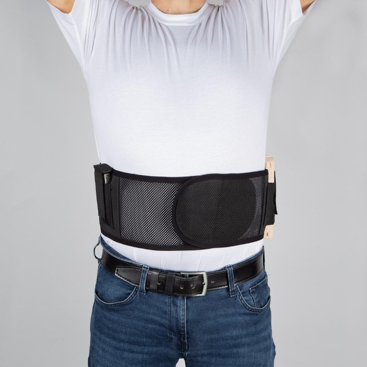 Fileli Korse Tabanca Kılıfı Siyah Sol El