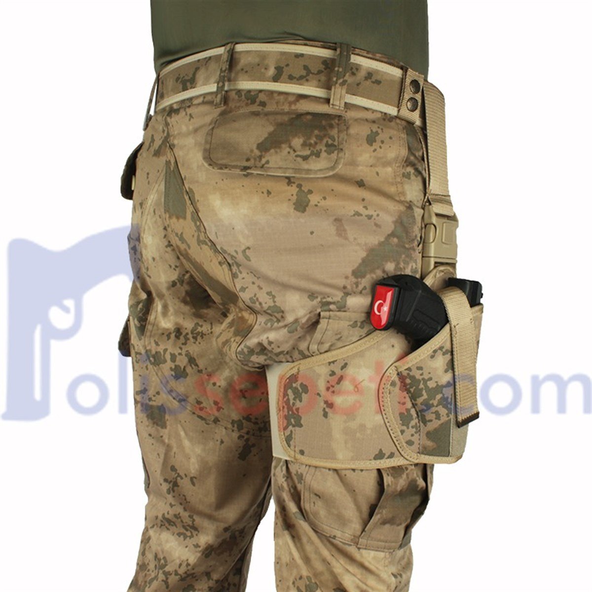 Fırtına Taktik Bacak Kılıfı Yeni Jandarma Kamuflaj