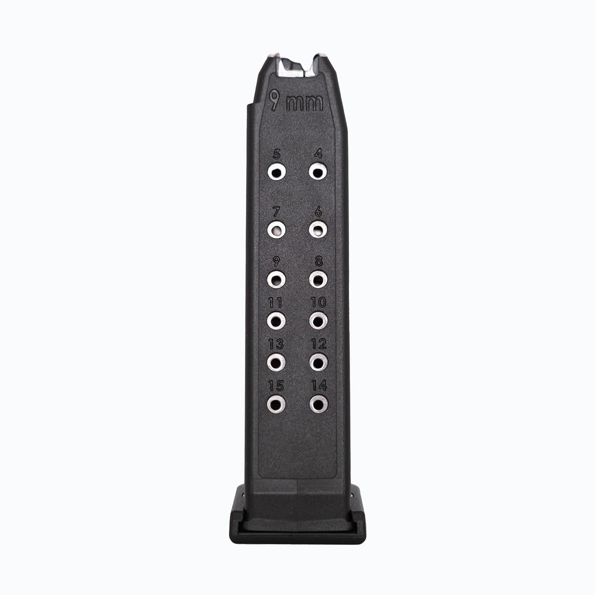 Glock 19 Şarjör 15 Kapasite Siyah