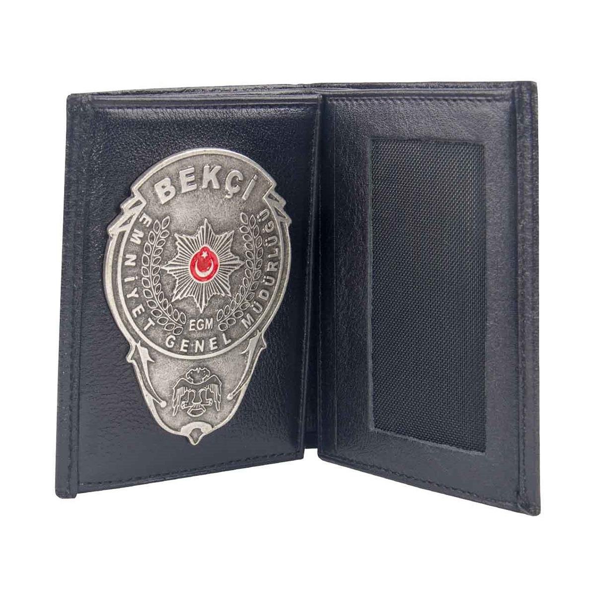 Gümüş Rozetli Bekçi Cüzdan