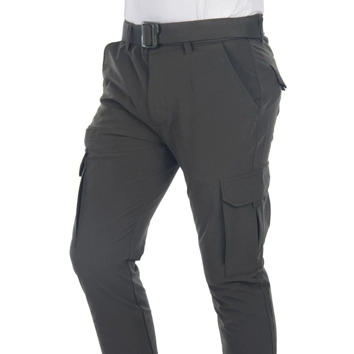 Haki Trekking Kargo Cepli Pantolon