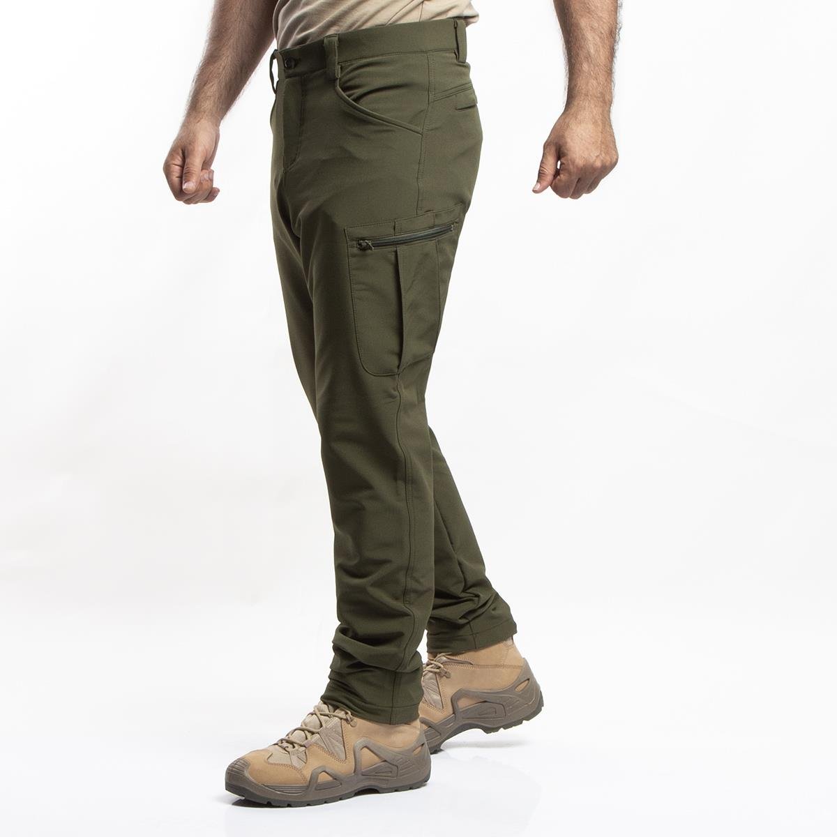 Hovergym Flexible Taktik Pantolon Haki