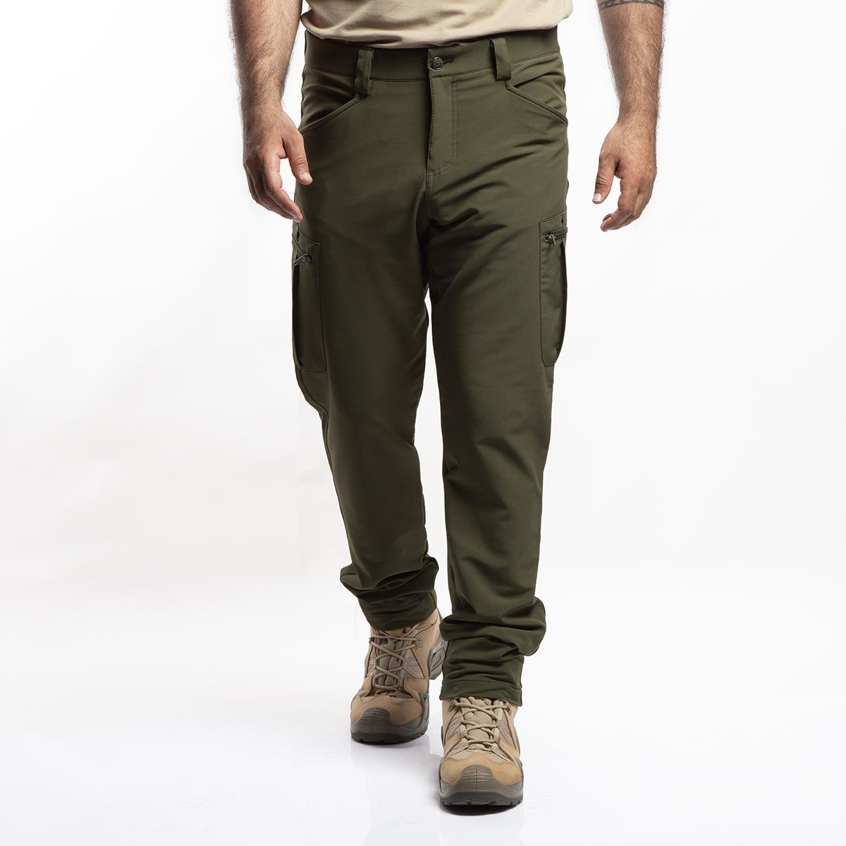 Hovergym Flexible Taktik Pantolon Haki