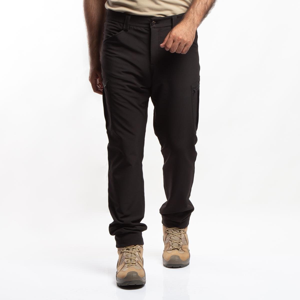 Hovergym Flexible Taktik Pantolon Siyah 