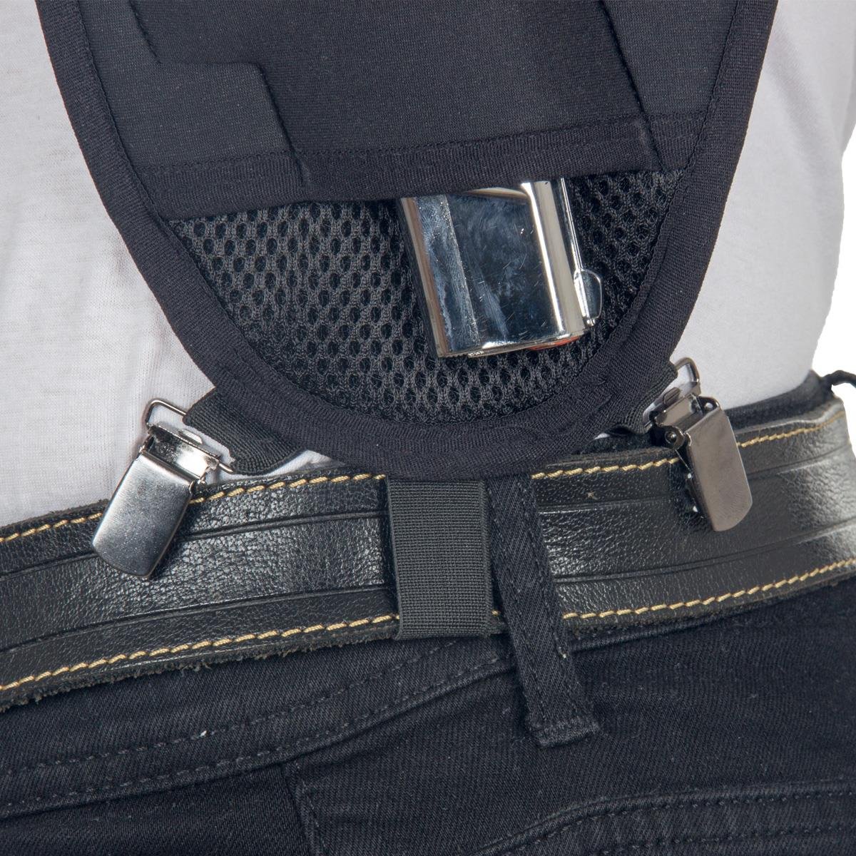 Hovergym Neopren Koltuk Altı Tabanca Kılıfı Siyah