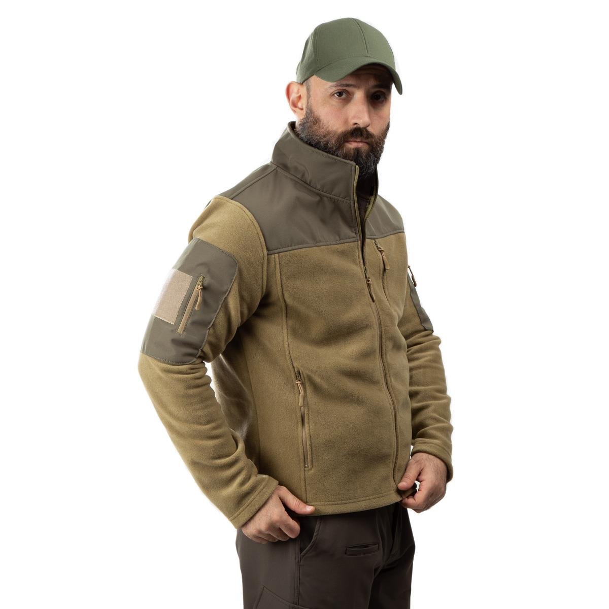 Hovergym Softshell Garnili Taktik Outdoor Polar-Çöl Rengi