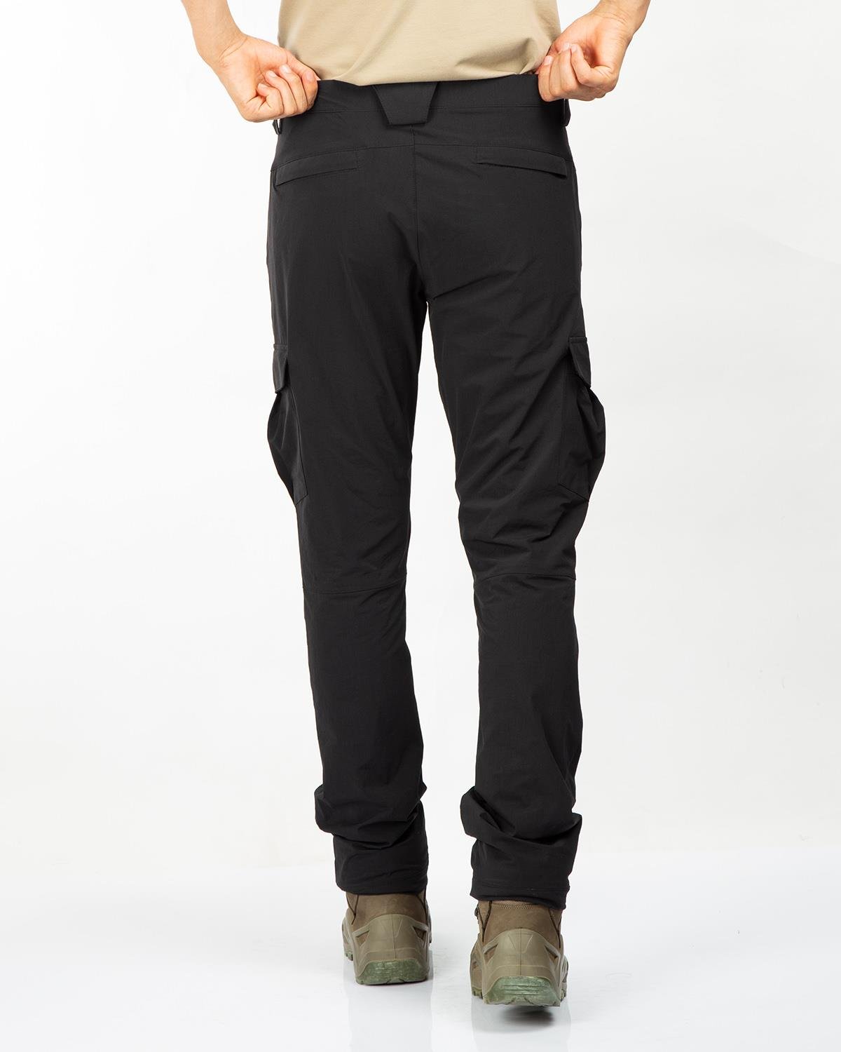 Hovergym Taktik Outdoor Hiking Yazlık Pantolon-Siyah