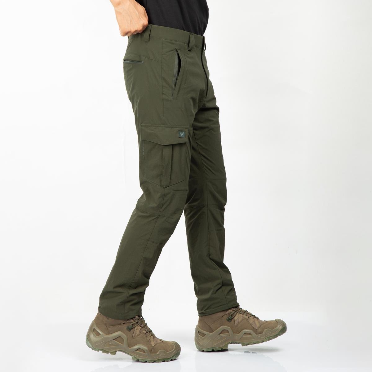 Hovergym Taktik Outdoor Hiking Yazlık Pantolon-Haki