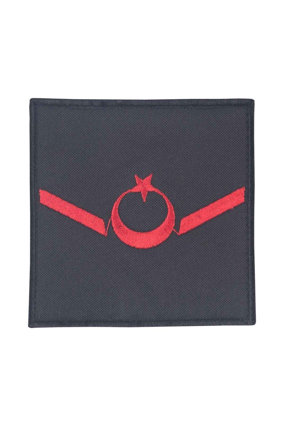 Jandarma Asayiş Nakış Uzman Onbaşı Tören Rütbesi (Harici - Siyah) Cırtlı