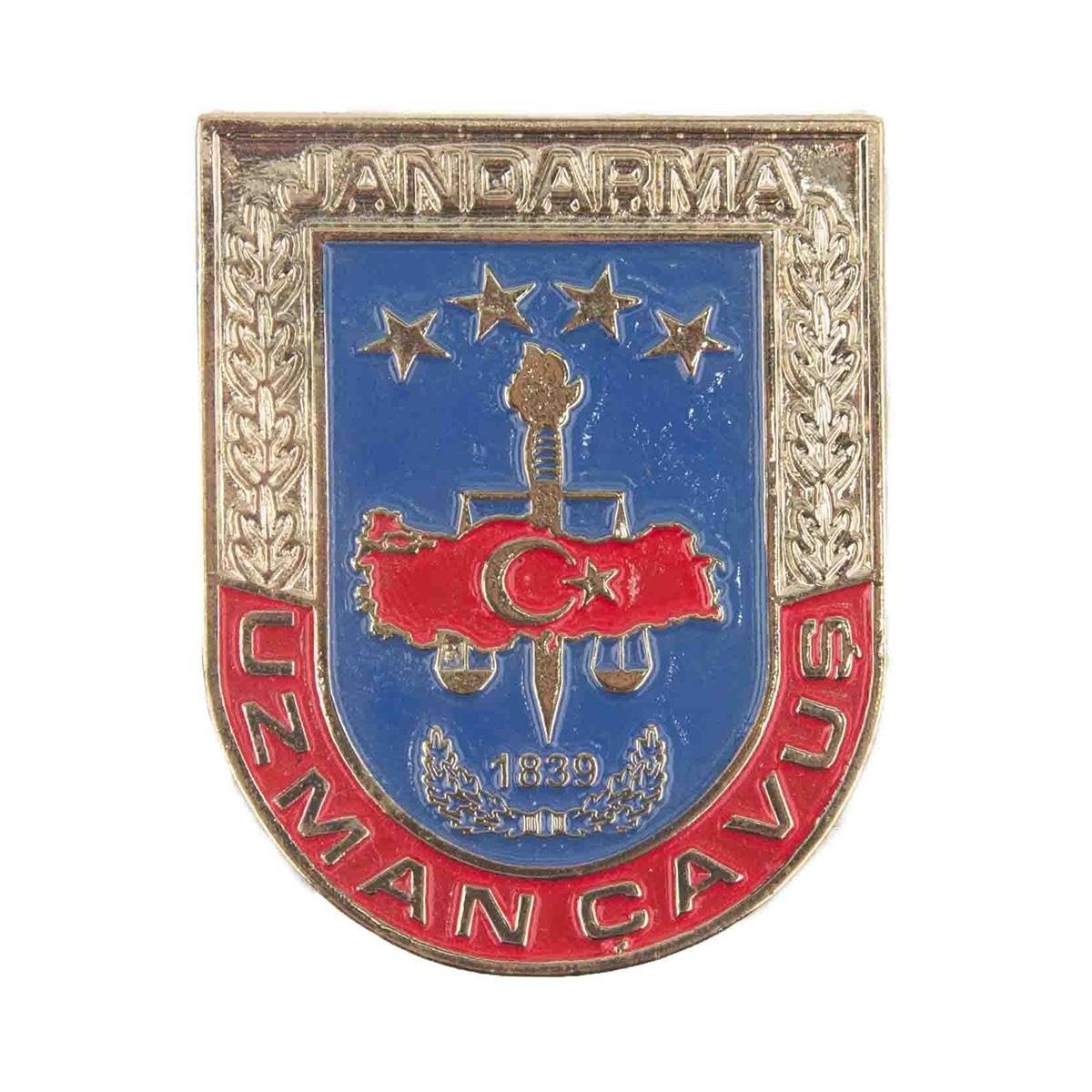 Jandarma Uzman Çavuş Cüzdan Rozeti