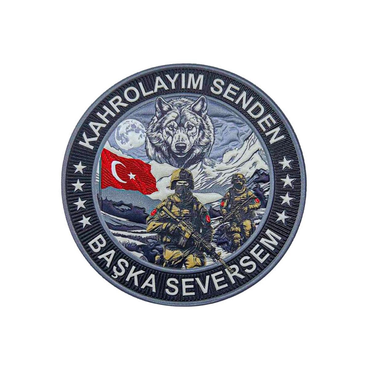 Kahrolayım Senden Başka Seversem Patch 3D
