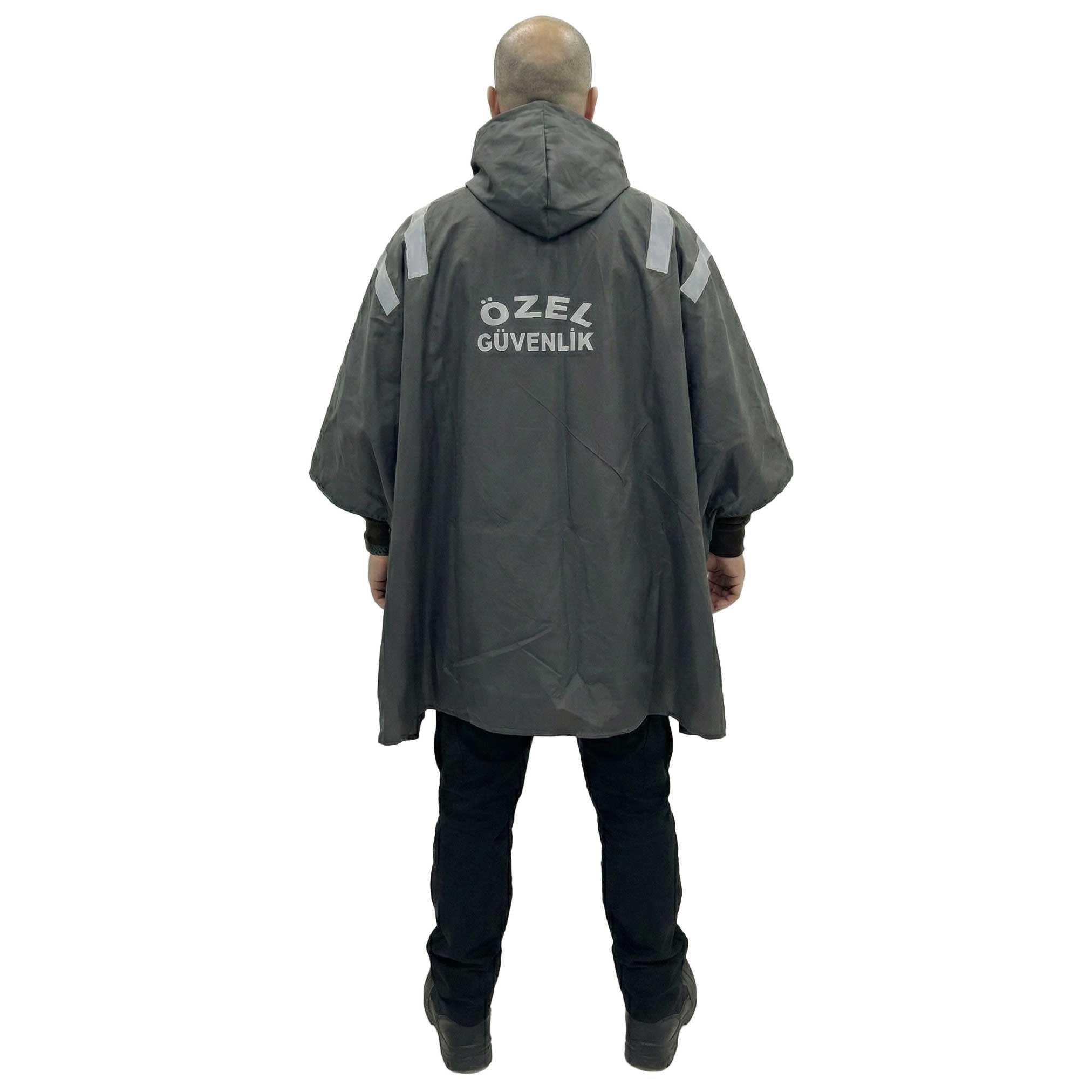 Kamu Özel Güvenlik Yağmurluk Panço