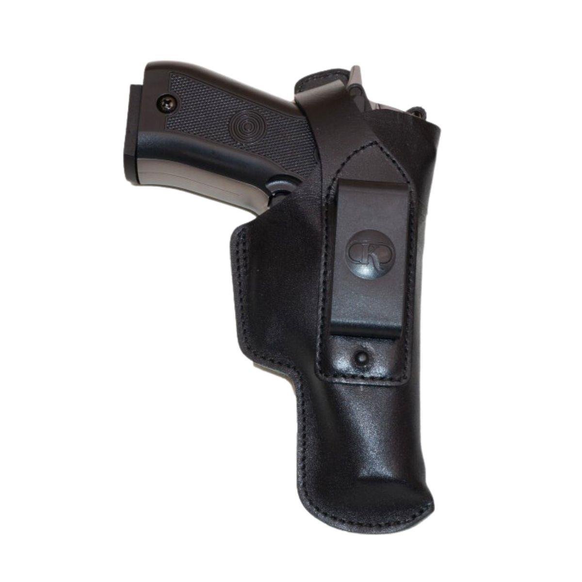 Kırıkkale 7.65 Deri Tabanca İç Kılıfı Yumuşak Deri Siyah