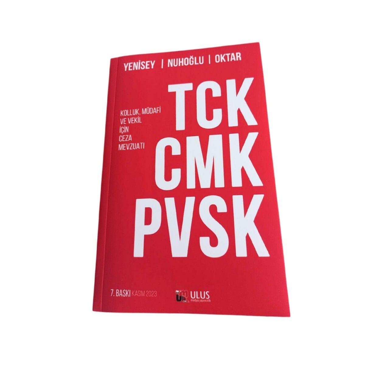 Kolluk, Müdafi ve Vekil İçin Ceza Mevzuatı TCK - CMK - PVSK Kitabı