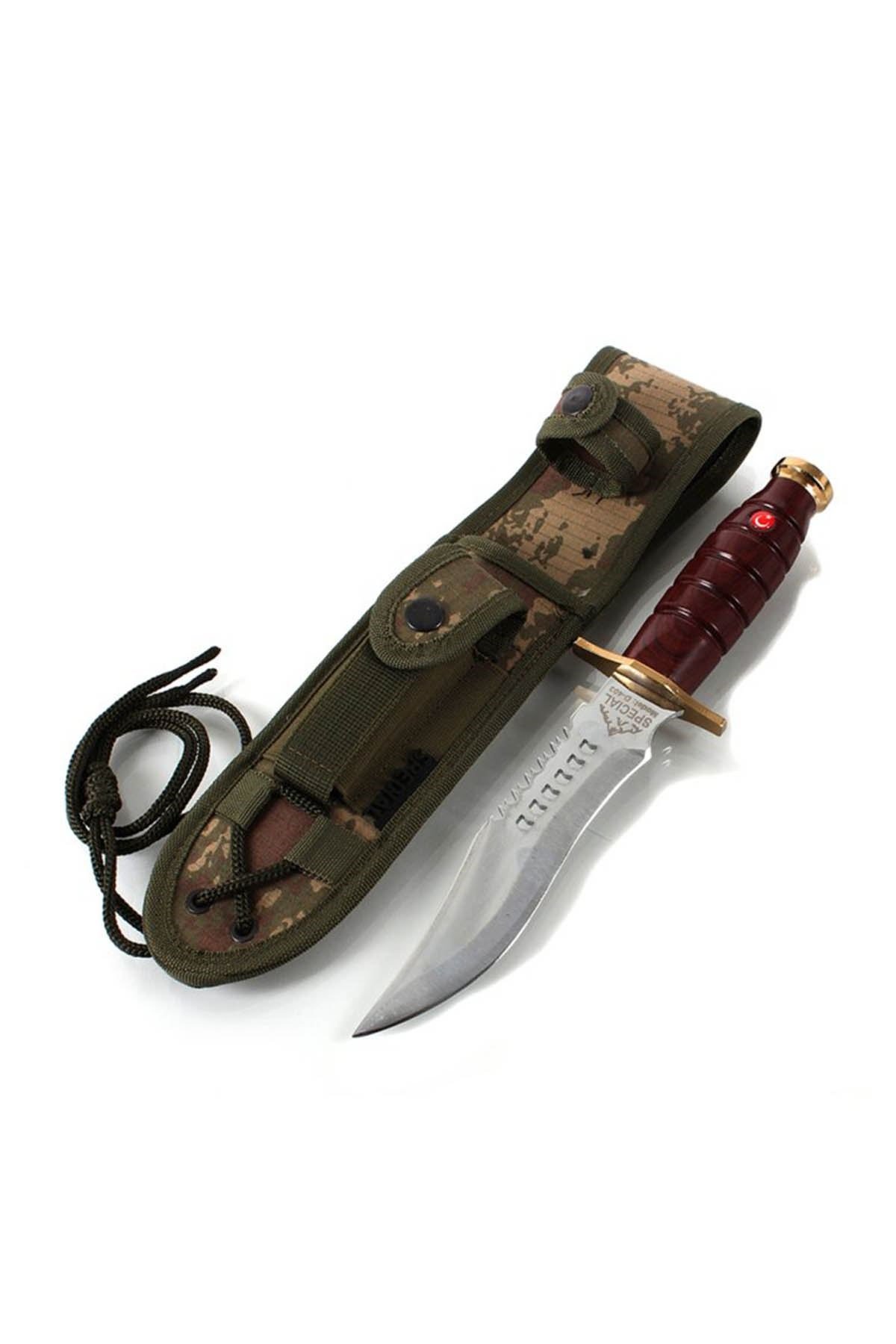 Komando Bıçağı Kırmızı Kabza