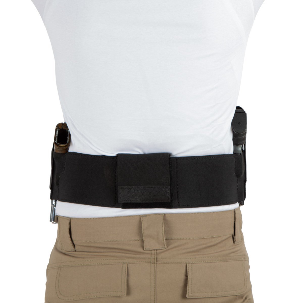 Korse Silah Kılıfı-Çift Silah Kılıflı ve Çift Şarjörlüklü-Siyah