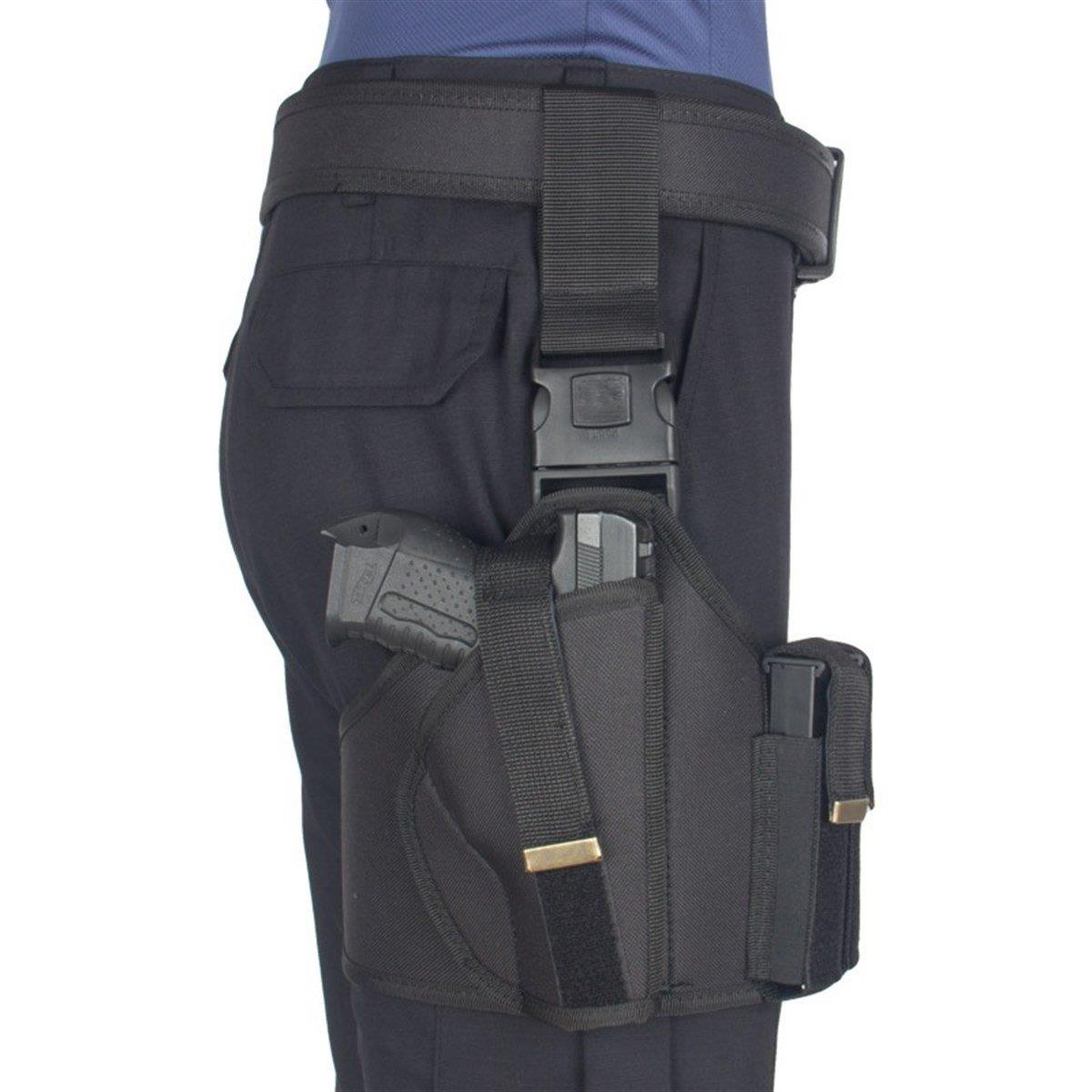 Kurusıkı Tabanca Kılıfı Universal Model Fırtına Bacak Kılıfı Siyah