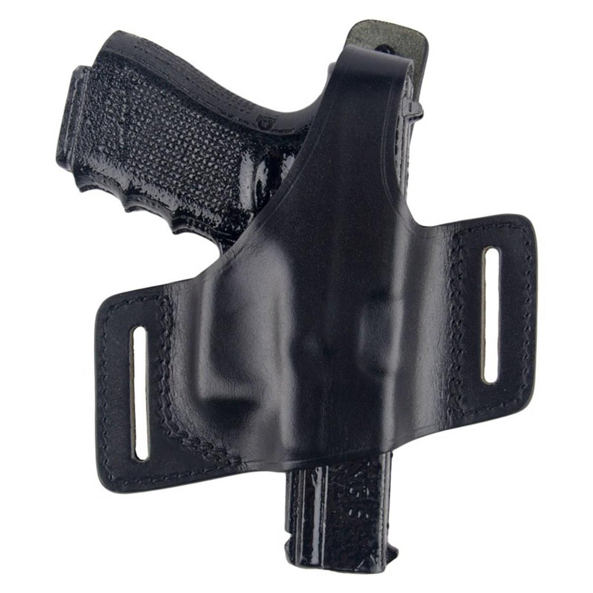 KYC Sarsılmaz K12 Deri Tabanca Kılıfı Yarım Kelebek Siyah