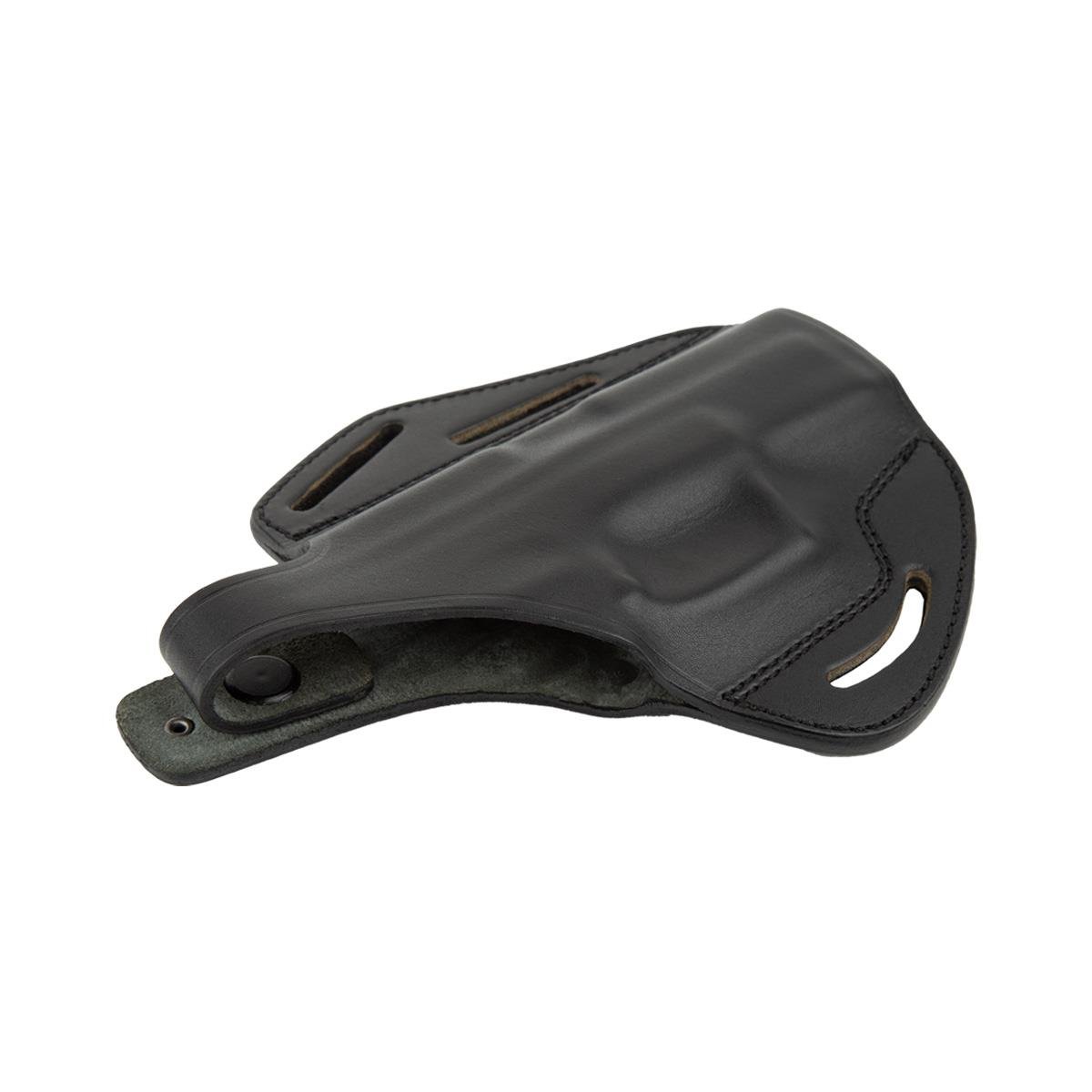 KYC Zefer K Deri Tabanca Kılıfı Tam Kelebek Siyah (Zəfər K)