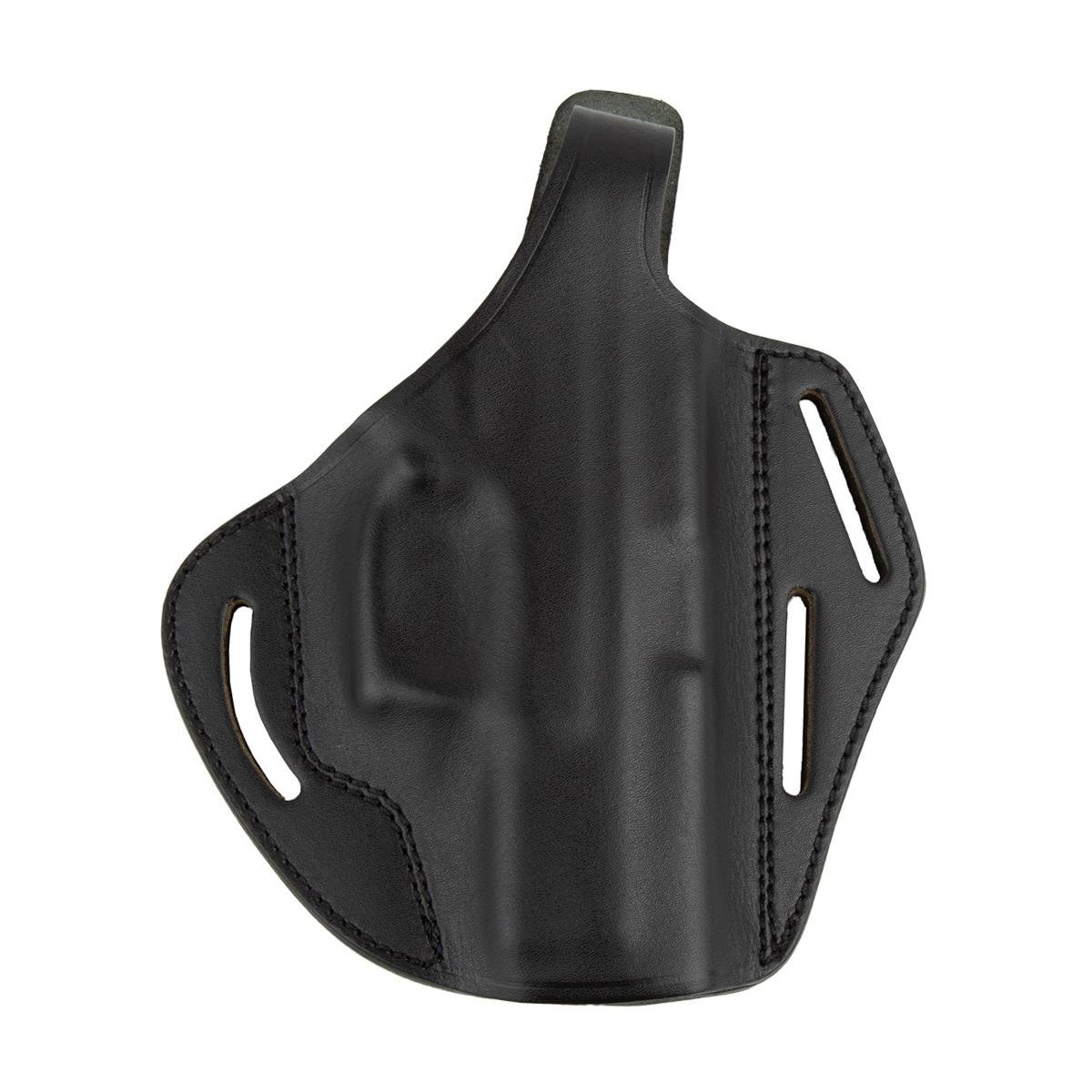 KYC Zefer K Deri Tabanca Kılıfı Tam Kelebek Siyah (Zəfər K)