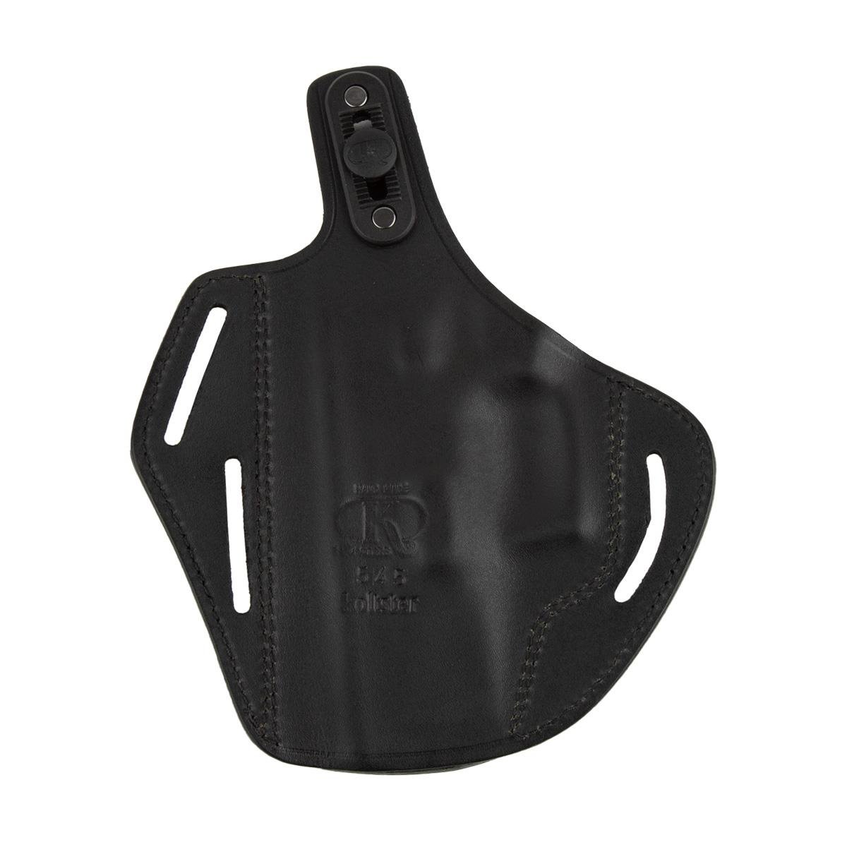 KYC Zefer K Deri Tabanca Kılıfı Tam Kelebek Siyah (Zəfər K)