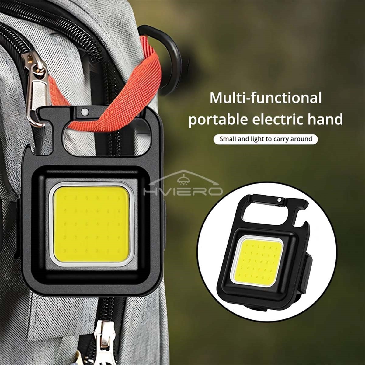 Mini Led El Feneri Anahtarlık Şarj Edilebilir Cep Feneri