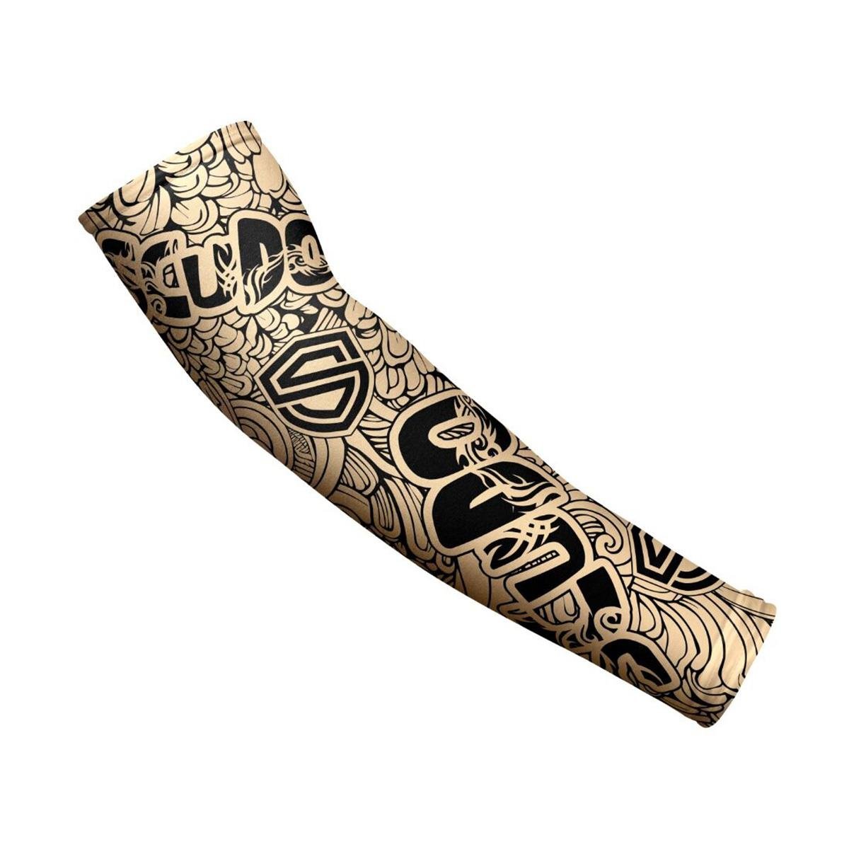 Motosiklet Güneş Koruyucu Kolluk İkili Grafiti Desen