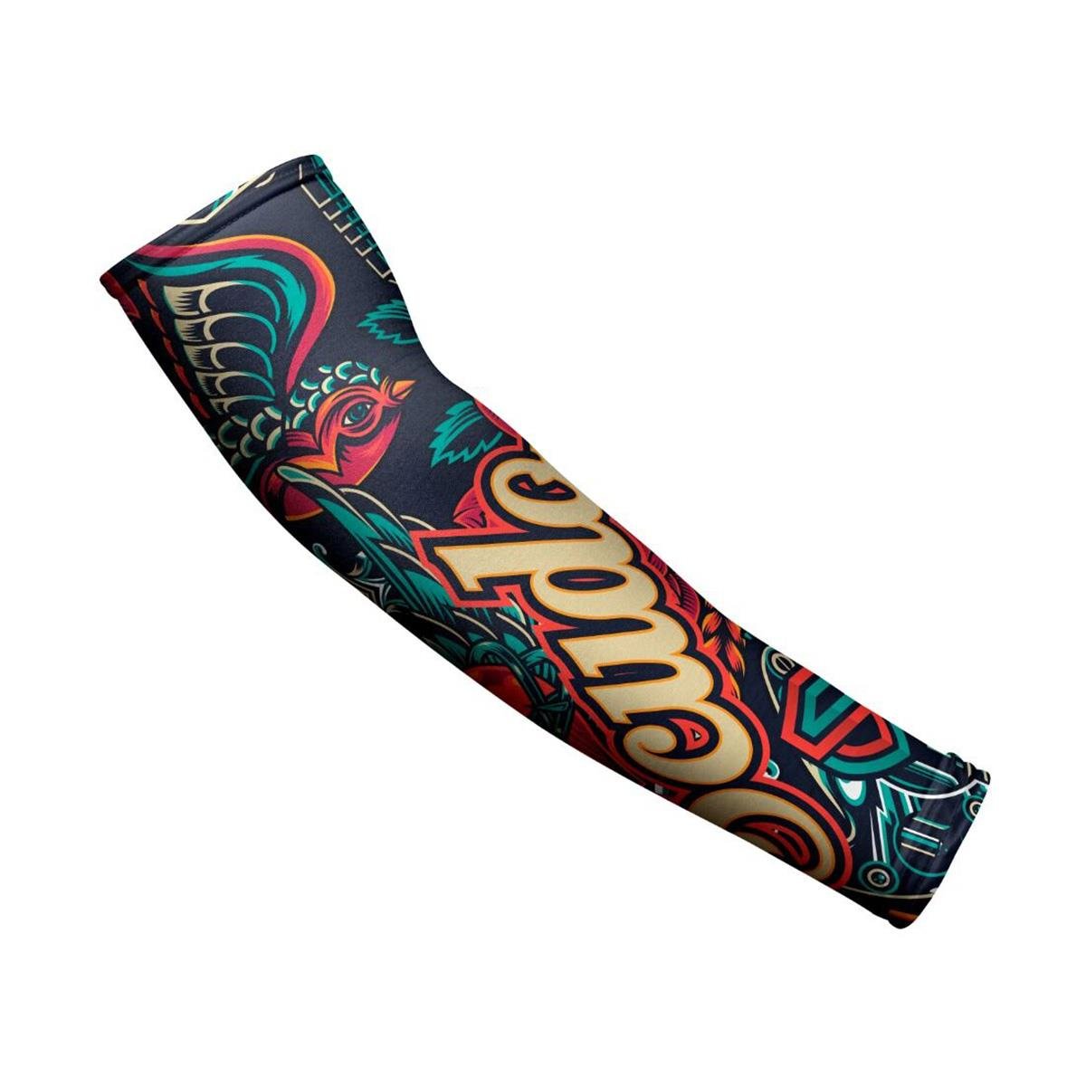 Motosiklet Güneş Koruyucu Kolluk İkili Bird Desen