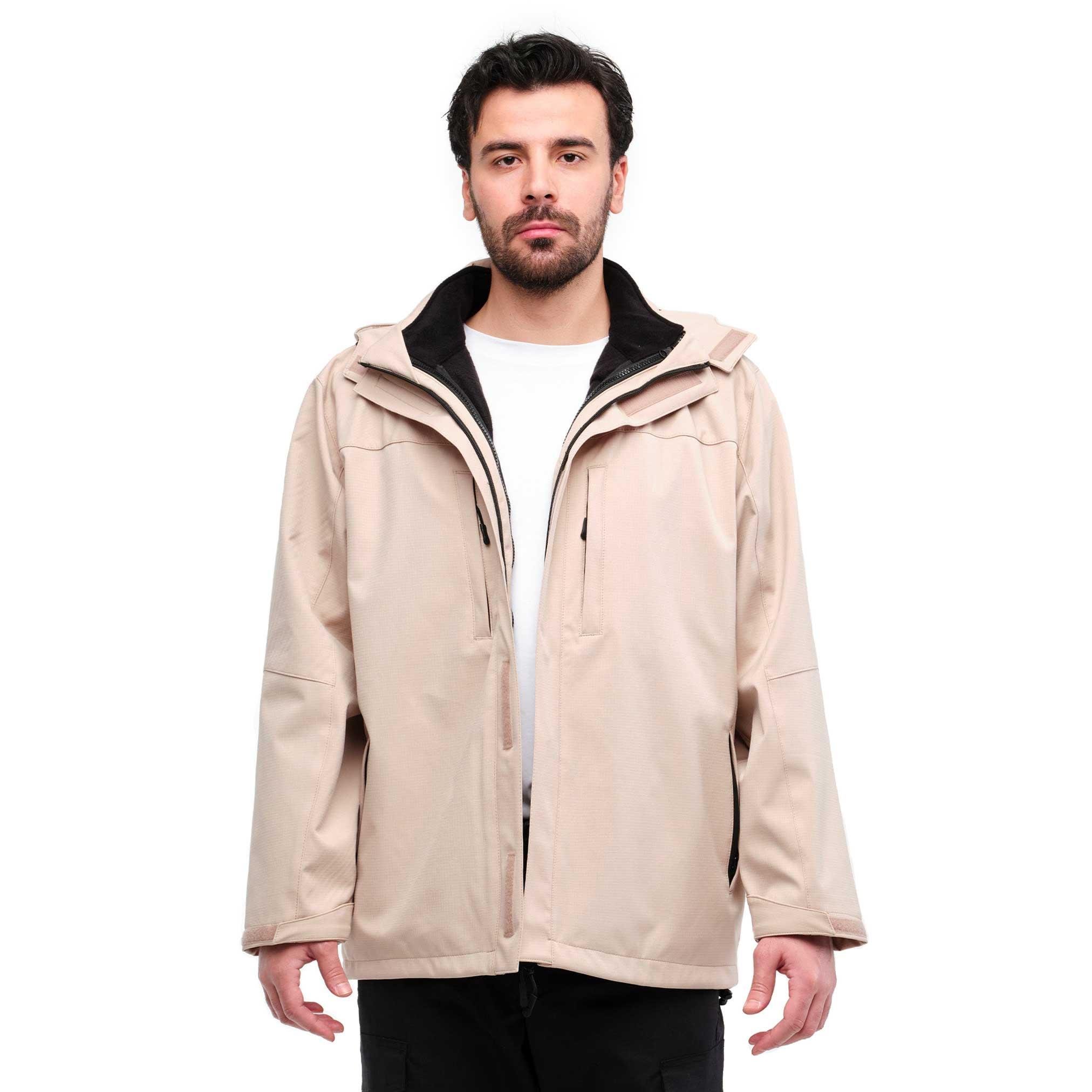 North Mounatain 3 in 1 Taktik Outdoor Mont - Bej