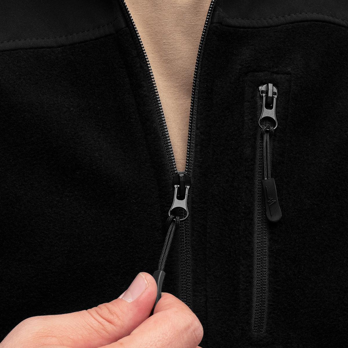 North Mountain Summit Softshell Garnili Taktik Outdoor Polar Siyah