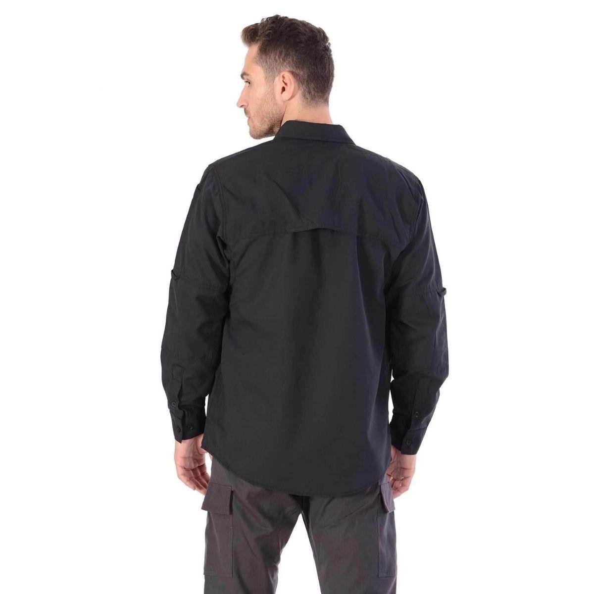 North Mountain Taktikal Outdoor Gömlek Siyah-TG03