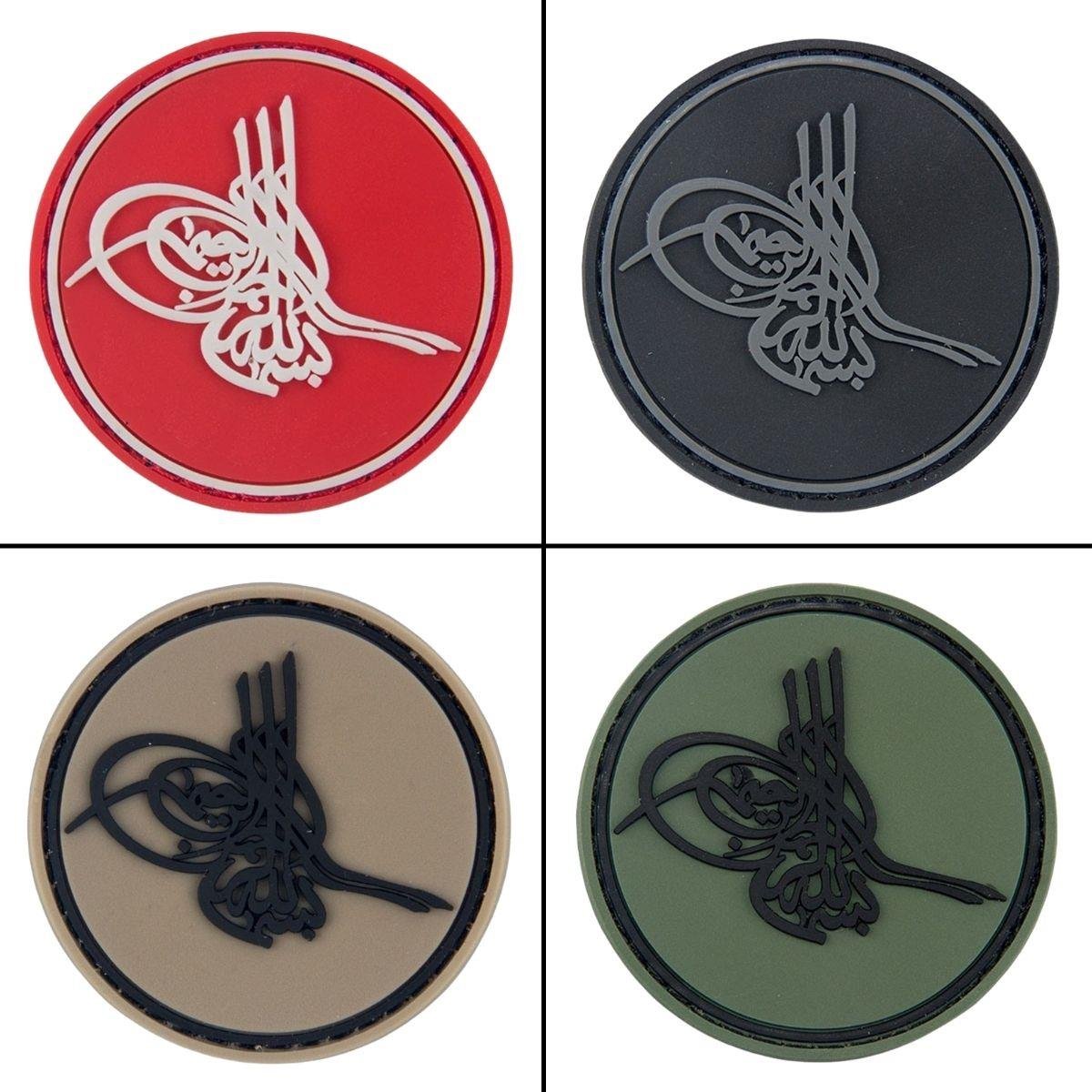 Osmanlı Tuğrası Silikon Patch Arma