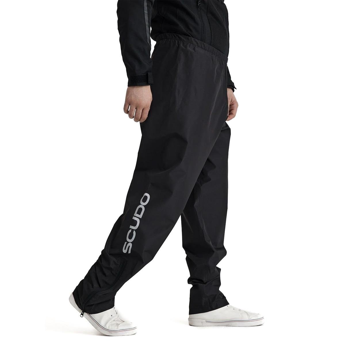 Peru Motosiklet Yağmurluk Pantolon Siyah