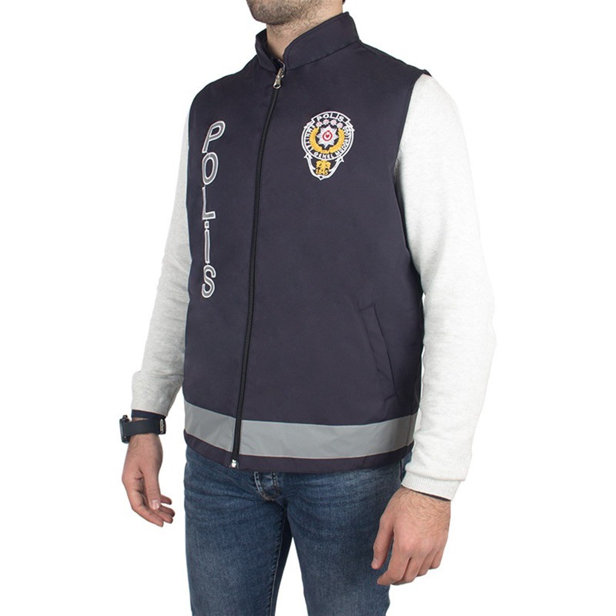 Polis Asayiş Görev Yeleği Çift Taraflı Yelek