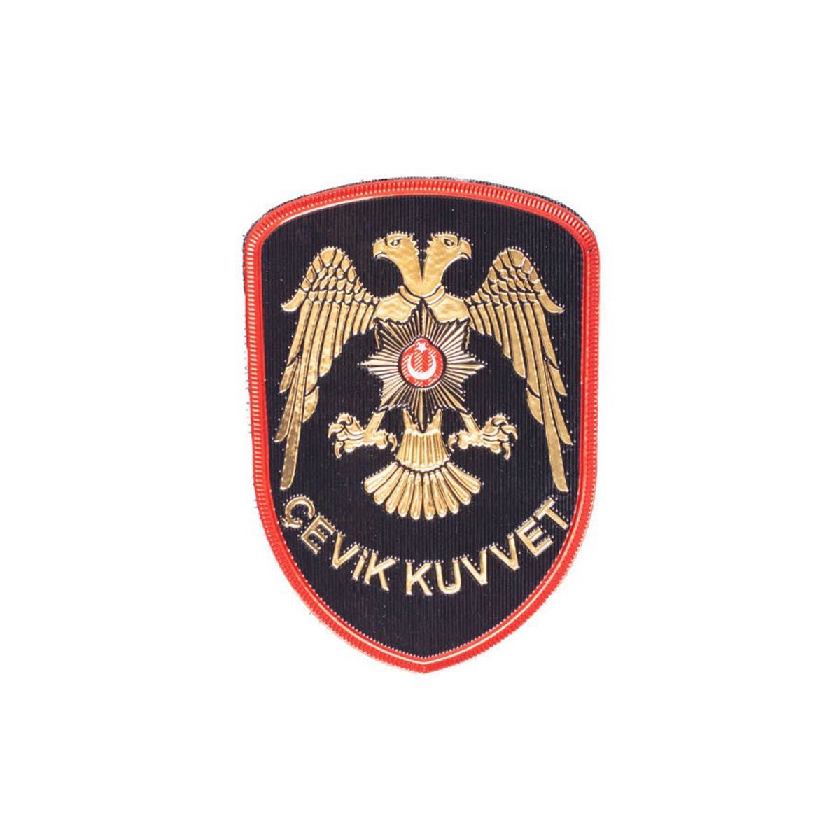 Polis Çevik Kuvvet Arması Yeni 3 Boyutlu