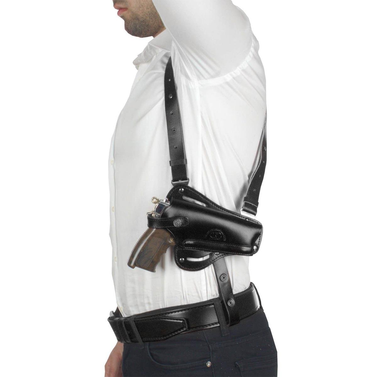 Profesyonel Deri Koltukaltı Tabanca Kılıfı Siyah-Universal