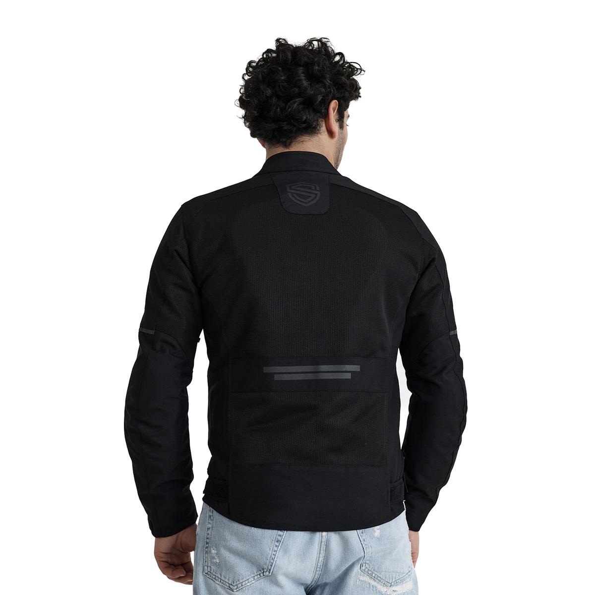 Rio 3 Mevsim Motosiklet Montu Siyah