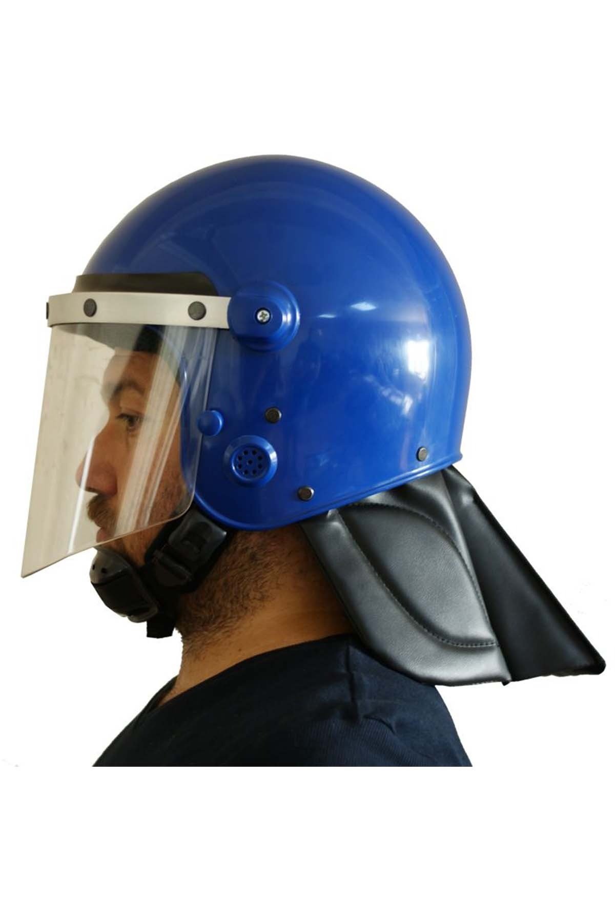 Robocop Koruyucu Kask Mavi