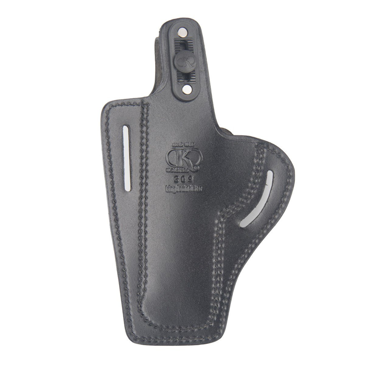 Sarsılmaz Deri Silah Kılıfı Siyah Baskılı Kapalı