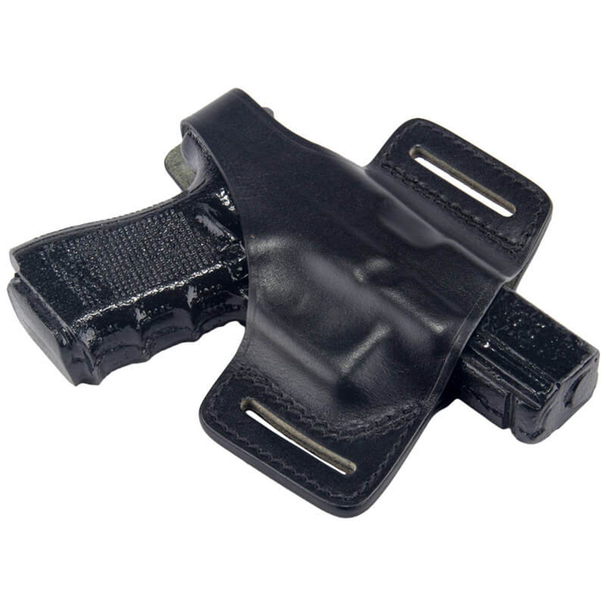 Sarsılmaz Sar9 Mete Deri Silah Kılıfı Yarım Kelebek Siyah