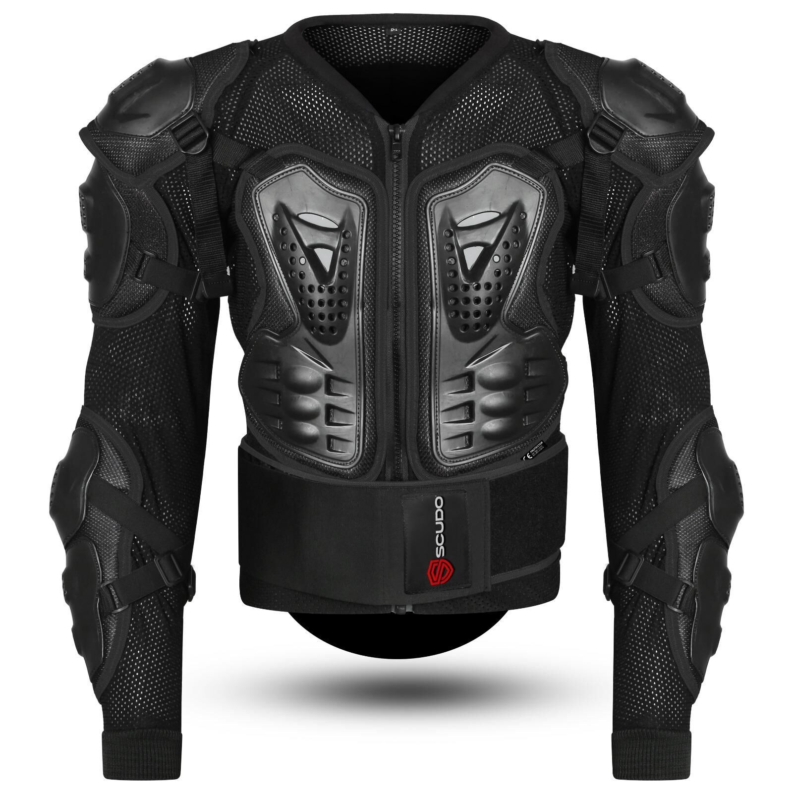 Scudo Body Armour Tam Gövde Koruma Yeleği - Siyah