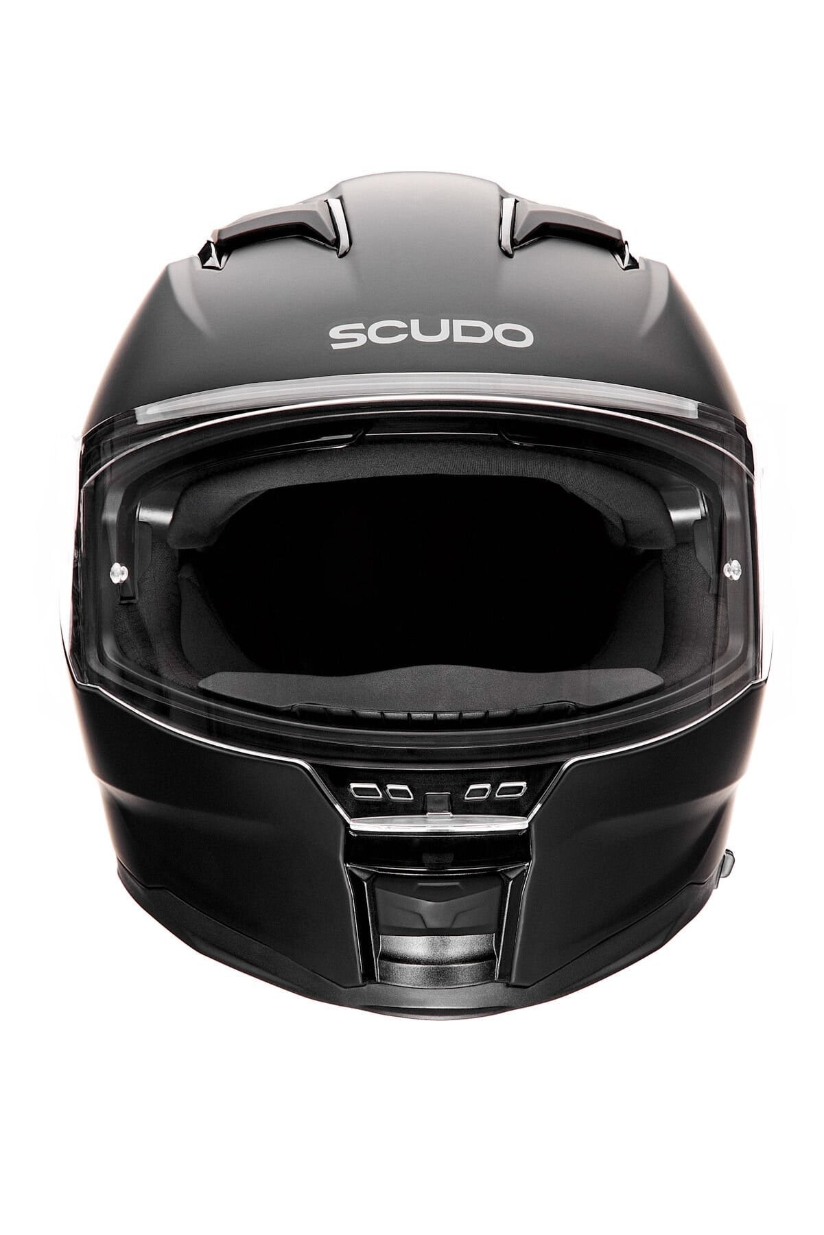 Scudo S1 Full Face Kapalı Güneş Vizörlü Motosiklet Kaskı Ece 22.06 Sertifikalı Mat Siyah