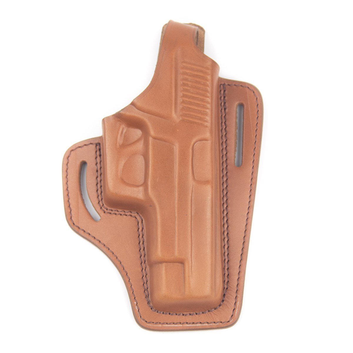 Sig Sauer P226 Deri Silah Kılıfı Kahverengi Baskılı Kapalı