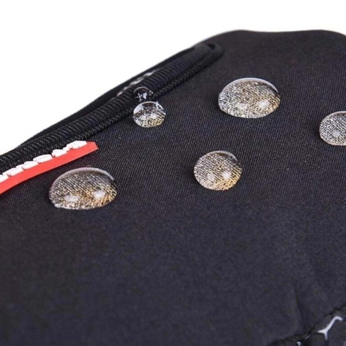 Softshell Motosiklet Eldiveni Kışlık Rüzgar Geçirmez Dokunmatik Kaymaz Siyah