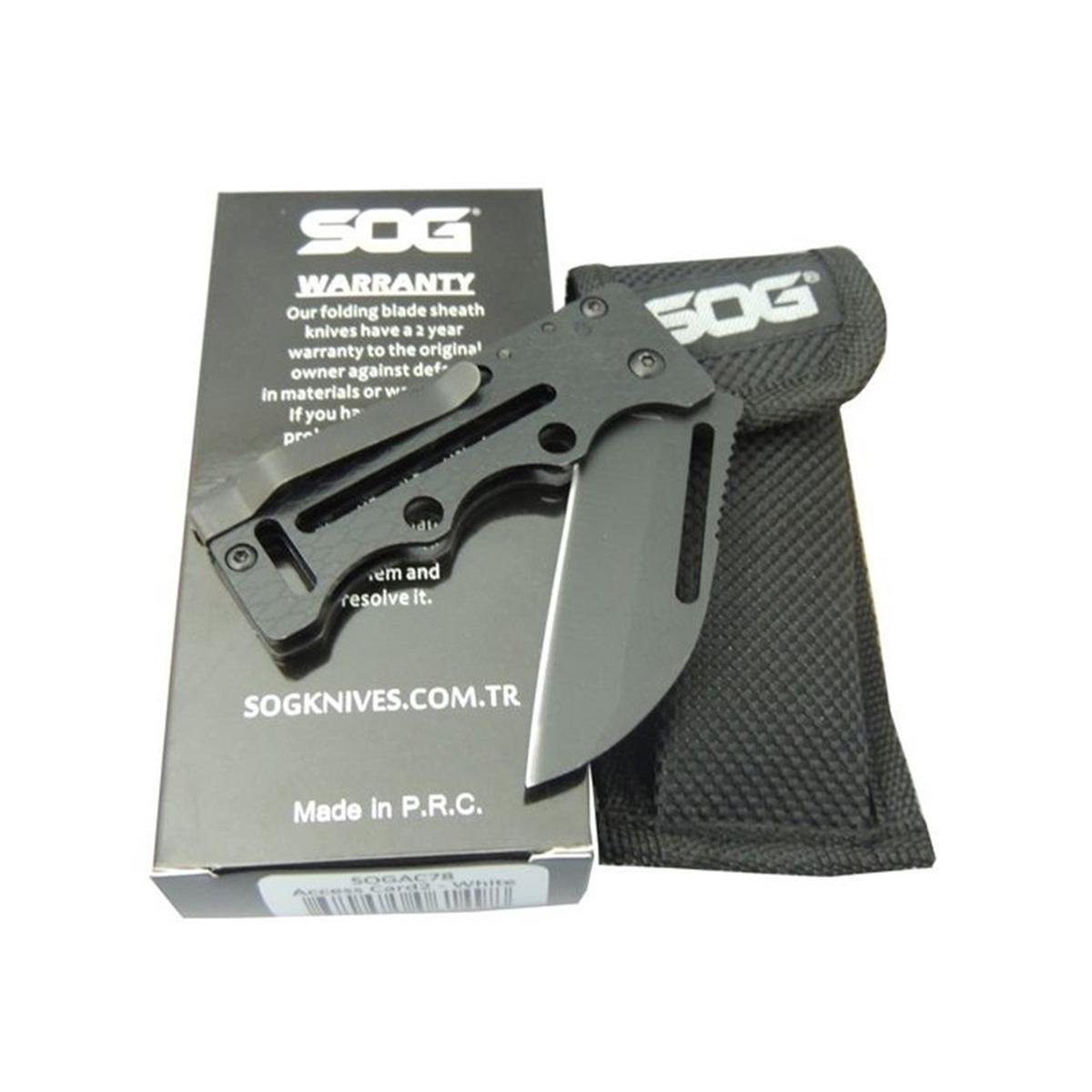 Sog Çakı Yaprak Siyah 14.5cm