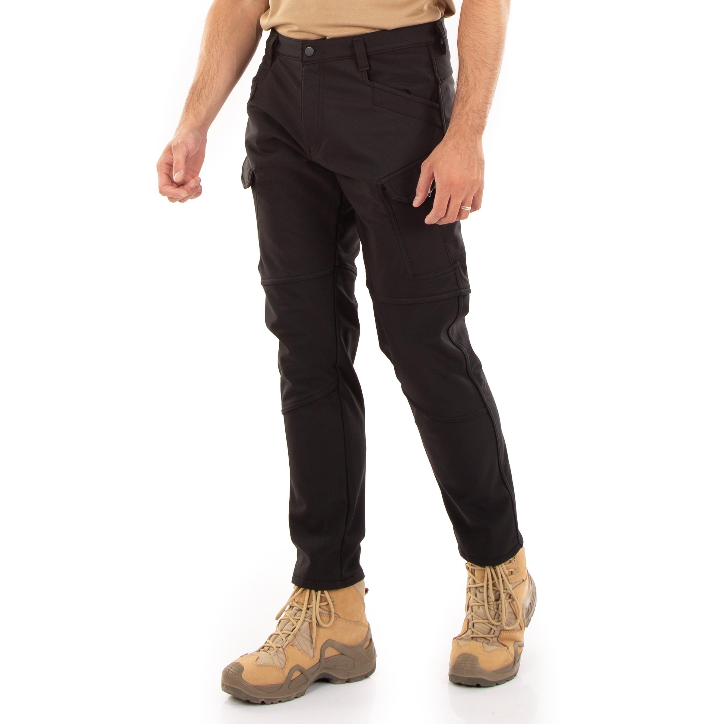 Storm Softshell Taktik Pantolon Siyah